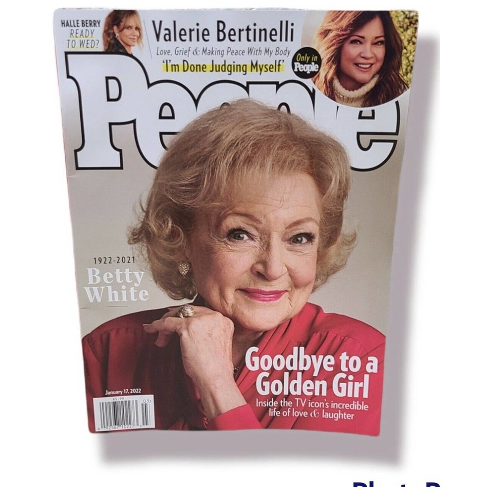 PEOPLE MAGAZINE JANUARY 17 2022 BETTY WHITE 1922-2021 TRIBUTE TO A GOLDEN GIRL💔
